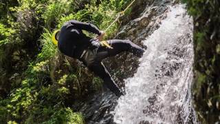 Canyoning in Bovec Slovenia Fratarica Canyon [upl. by Yesak449]