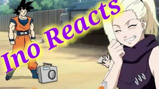 Ino Reacts To Goku Vs Naruto Rap Battle [upl. by Asssilem325]