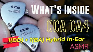 Whats Inside the CCA CA4 Dual Driver in Ear Earphones [upl. by Aziar646]