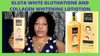 GLUTA WHITW GLUTHATIONE AND COLLAGEN WHITENING LOTION REVIEW [upl. by Assilaj438]