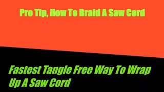 Best Way to Wrap a Saw Cord Helpful Guide [upl. by Gurevich]