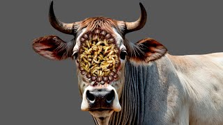 Surgeon Simulator 2  ASMR Removes Large Pustules amp Parasitic Maggots on cow head Cleaning Animation [upl. by Rentschler653]