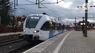 Compilatie De NIEUWE TREINEN van Arriva op station Zutphen  Treinspotter Zutphen [upl. by Assirahc147]