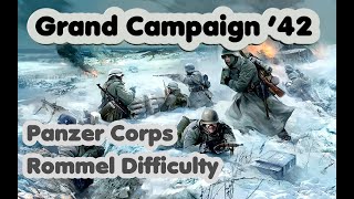 Panzer Corps 37 Sevastopol Grand Campaign 42 Rommel Difficulty [upl. by Yokum]