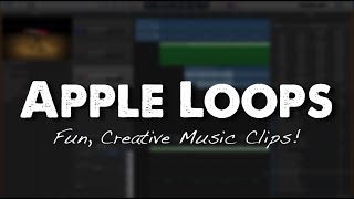 How To Use Apple Loops In GarageBand [upl. by Aihsemaj]