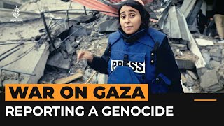 One year reporting in the war on Gaza  Al Jazeera Newsfeed [upl. by Shepherd]