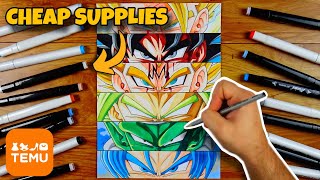 I Tested THE BEST TEMU Art Supplies  This was a surprise [upl. by Nosnor517]