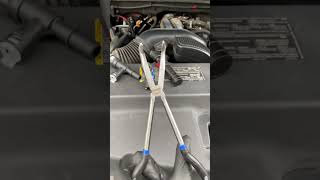 Quick Tip For removing Heater Hose Connector For any GM Truck or SUV short generalmotors hack [upl. by Buyers439]