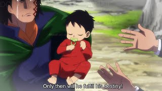 Dragon Reveals Why He Abandoned Luffy  One Piece [upl. by Fritzie]