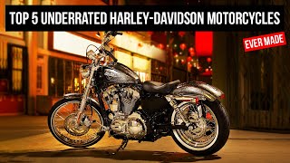 Top 5 underrated harleydavidson motorcycles ever made [upl. by Kremer784]