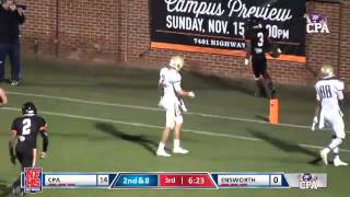 Ensworth 3 Darius Morehead with a 17 yard TD run [upl. by Biebel926]