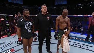 Kamaru Usman vs Tyron Woodley Highlights Full Fight UFC 235 [upl. by Loftus]