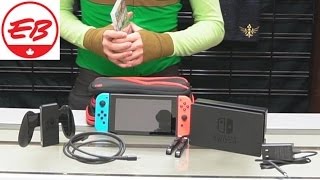 Nintendo Switch Unboxing First Reactions EB Unboxes YouTube [upl. by Mur186]