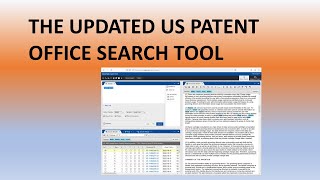 New US Patent Office Search Tool [upl. by Aldredge]