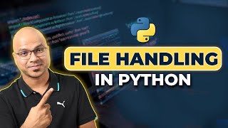 65 Python Tutorial for Beginners  File handling [upl. by Name936]