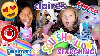 SQUISHMALLOW SEARCHING with The TOYTASTIC SISTERS GIANT SQUISHMALLOW COLLECTION FUNNY KIDS SKIT [upl. by Lennahs]