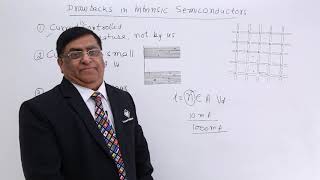 Class 12th – Drawbacks in Intrinsic Semiconductors  Semiconductors  Tutorials Point [upl. by Kynthia]