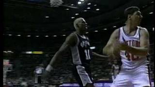 Dennis Rodman Gets In Laimbeers Face [upl. by Aymahs]