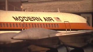 with Modern Air Convair 99030A to Rhodos  Standard 8mm footage [upl. by Nisen]