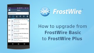 How to Upgrade from FrostWire Basic to free FrostWire Plus [upl. by Akeem]