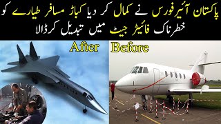 PAF Successful Converted Passenger Plane Into Fighter Jet [upl. by Guinevere]