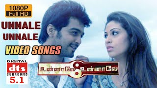 Unnale Unnale Video Songs  Full VIDEO Songs HD  Harris Jayaraj  1080p [upl. by Ilke]