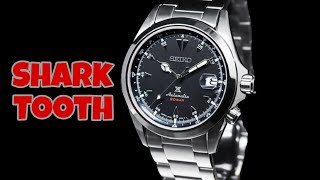 Seiko Prospex SPB117 Alpinist Black Dial Steel Bracelet SHARK TOOTH [upl. by Nyrehtak]