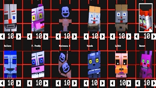 Five Nights at Freddys Sister Location Animatronics Minecraft [upl. by Reema]