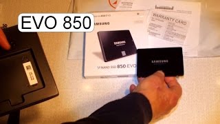 UNBOXING VNAND SSD 850 EVO SAMSUNG [upl. by Angeli]