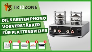 Die 5 besten PhonoVorverstärker für Plattenspieler [upl. by Eimyaj]