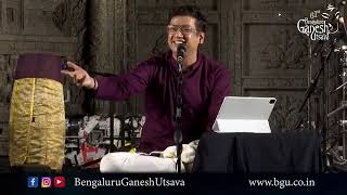 HAALALLADARU HAAKU Vijay Prakash Bhakti Sangeetha 61st Bengaluru Ganesh Utsava 2023360p [upl. by Lenahtan]