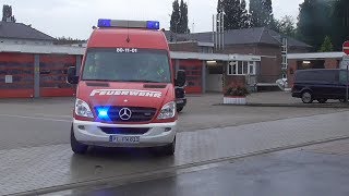 ELWLF 16 und das WLF mit ABTechnik der Freiwillige Feuerwehr Barmstedt [upl. by Eiruam]