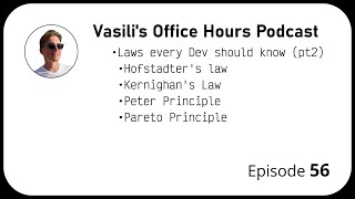 Office Hours Ep 56  Laws of Software Development Part 2 [upl. by Mackie]