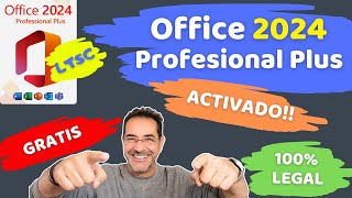 INSTALAR OFFICE 2024 Profesional Plus LTSC ✅ Gratis y 100 Legal ✅ [upl. by Bramwell]