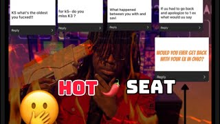 I got put in a juicy Hot Seat🌶️  Alot came Out 👀🤫 [upl. by Aizitel]