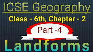 Landforms Plateau ICSE Geography Class6 Part4 [upl. by Kensell]