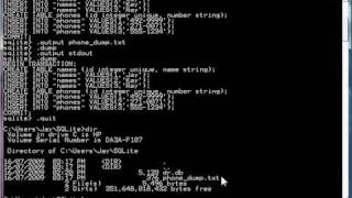 SQLite Dump amp Restore [upl. by Rehpotsihrc84]