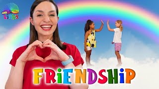 Friendship Song for Kids  Friends Clap for Children  Early Years Classroom Music [upl. by Assili373]