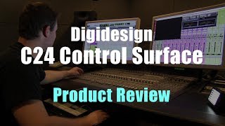 Digidesign C24 Studio Controller Product review [upl. by Louisette]