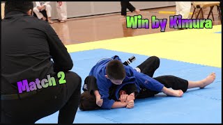 Kids BJJ  AFBJJ  Perth Cup  September 2021  Match 2 [upl. by Nylarak]