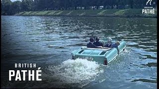 Truly Fantastic Amphibious Car 1963 [upl. by Eruot]