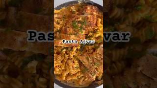 Pasta Ajvar med panerad Kycklingfilé 🍝🍗 pasta [upl. by Franchot]