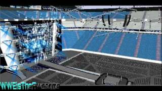 WWE WrestleMania 23 Stage Pyro 720p [upl. by Salokkin638]