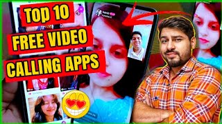 Top 10 Free Video Call App 2024  Random Chat App  Online Video Call App  best Refer amp Earn Apps [upl. by Downe]