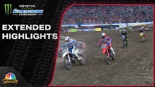 Supercross 2024 EXTENDED HIGHLIGHTS Round 11 in Seattle  32324  Motorsports on NBC [upl. by Ruamaj]