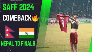 Nepal Vs India Highlights El Clasico🔥Womens SAFF 2024 Penalty shootout⚔️ [upl. by Dionysus18]