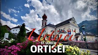 Ortisei probably the most beautiful ski resort of Italy Dolomite Alps [upl. by Aret886]