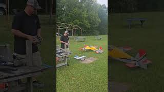 Crack Beaver RC Plane STOL attempts rc radiocontrol rcplane [upl. by Burrell244]