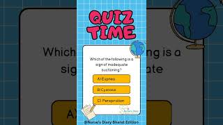 Suctioning Nursing MCQ Series 0165 norcetmcq quiz nursequiz [upl. by Kakalina]