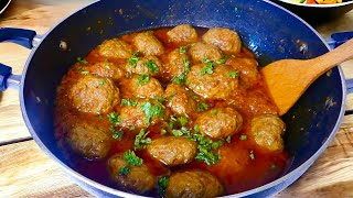 طرزتهیه کوفته که در عروسی ها در افغانستان نوش جان کرده بودید Meatballs Kofta Recipe [upl. by Knowland]